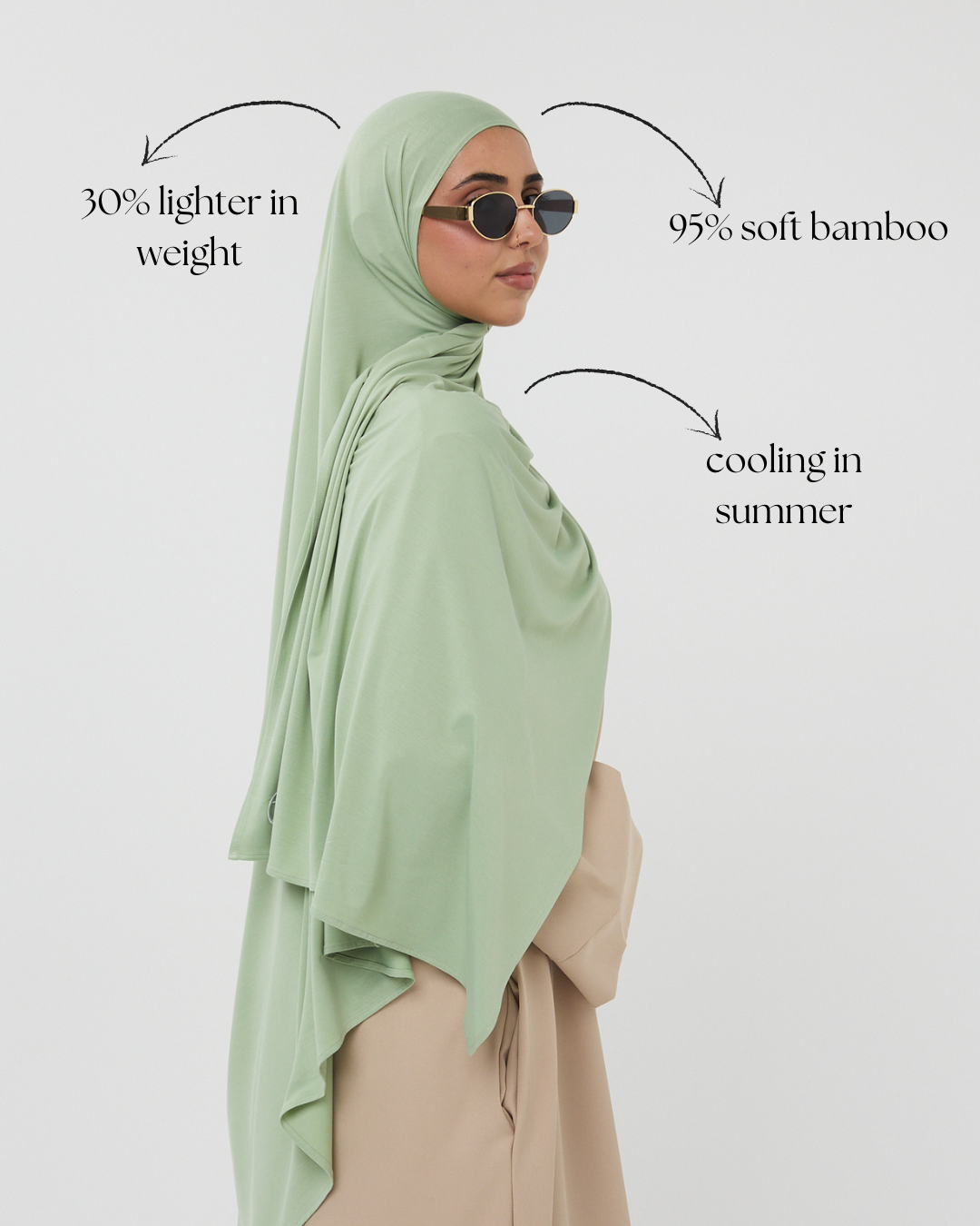 Bamboo Breeze Scarf - Outlet