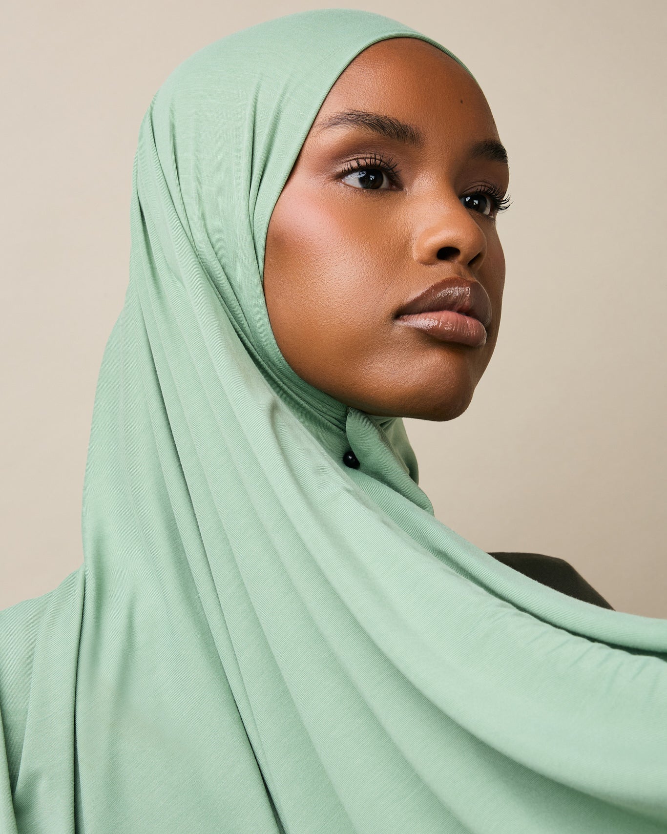Green Bamboo Hijab – Eloa Collection